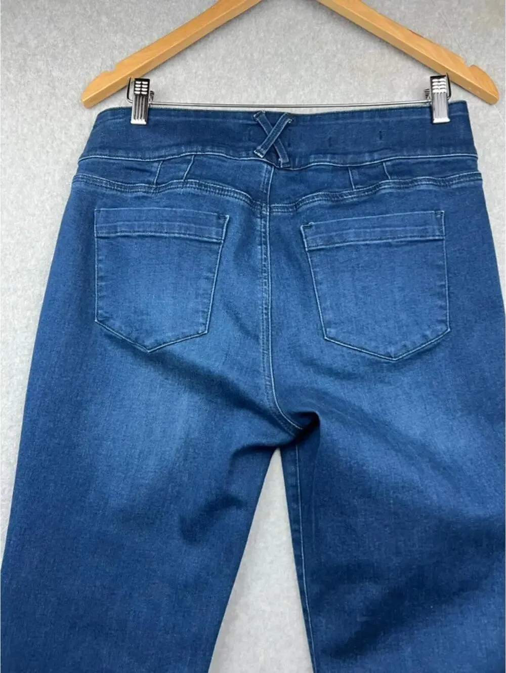 NYDJ LIFTXTUCK Womens Sheri Slim Jeans Size 10 Medium Wash Classic Casual